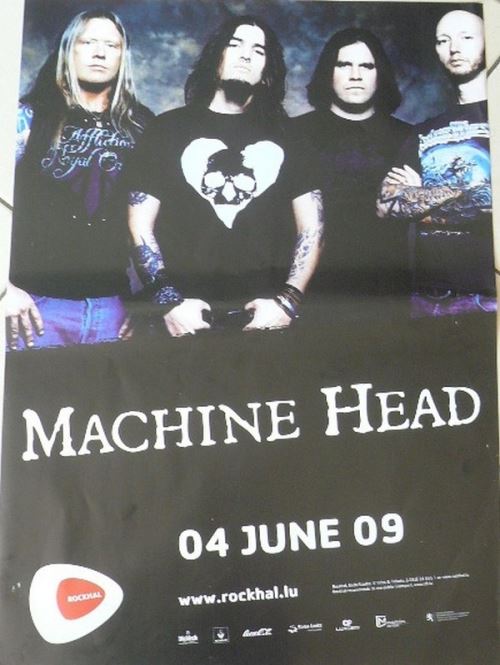 MACHINE HEAD - 70x100 cm - AFFICHE / POSTER État correct - N/A reconditionné disponible sur Fnac