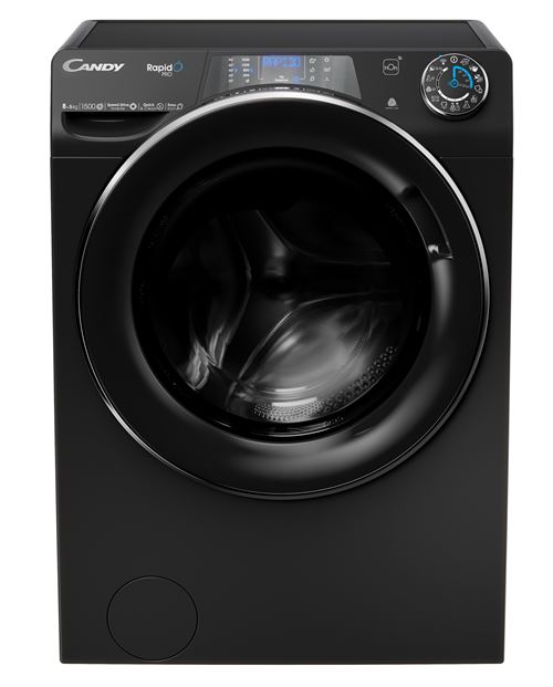 LAVE LINGE SECHANT 8+5kg, 1500trs, coloris noir État correct - Candy reconditionné disponible sur Fnac