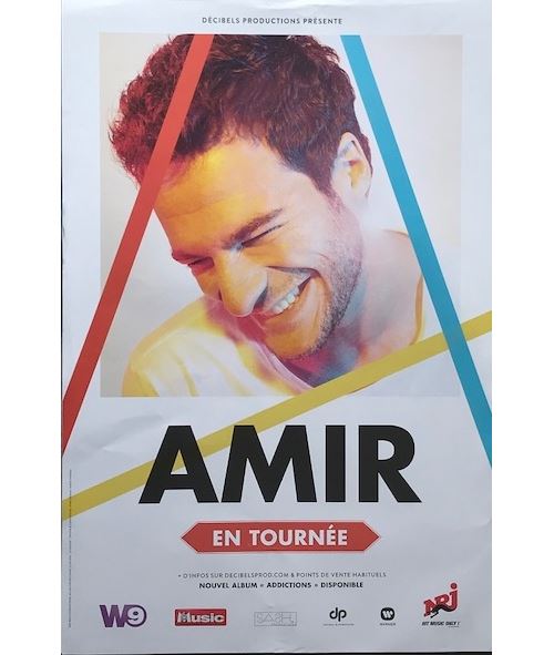 AMIR - En tournée 2018 - AFFICHE État correct - N/A reconditionné disponible sur Fnac