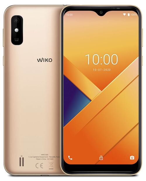 Smartphone WIKO Y 81 LS GOLD État correct - N/A reconditionné disponible sur Fnac