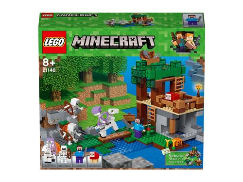 LEGO® Minecraft™ 21146 L'attaque des squelettes État correct - Lego reconditionné disponible sur Fnac