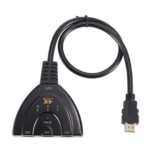 Acheter CABLING® 3 Port HDMI Switch 4K 2160P HDMI Adaptateur 3 Entrées 1 Sortie Dolby Digital Intelligent HDMI Commutateur pour TV Blu-Ray cable box PS3 PS4 Xbox (Noir) État correct - 12,99 € CABLING® 3 Port HDMI Switch 4K 2160P HDMI Adaptateur 3 Entrées 1 Sortie Dolby Digital Intelligent HDMI Commutateur pour TV Blu-Ray cable box PS3 PS4 Xbox (Noir) État correct - N/A reconditionné disponible sur Fnac