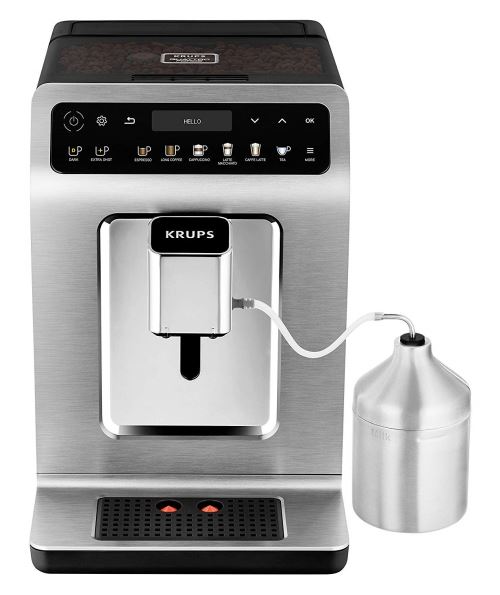 Krups EA894T Evidence Plus Machine à café automatique Titanium-Metallic 1450 État correct - Krups reconditionné disponible sur Fnac