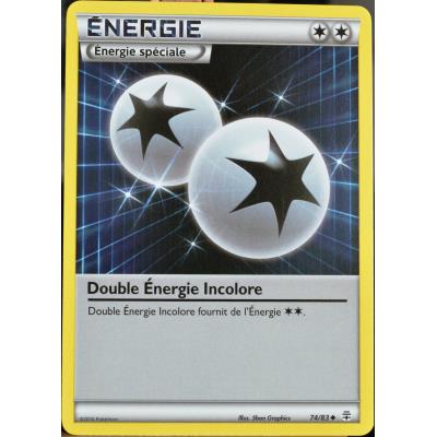 carte Pokémon 74/83 Double Énergie Incolore État correct - Pokémon reconditionné disponible sur Fnac