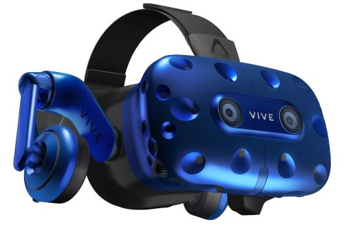 Casque de réalité virtuelle HTC Vive Pro Bleu et noir État correct - HTC reconditionné disponible sur Fnac