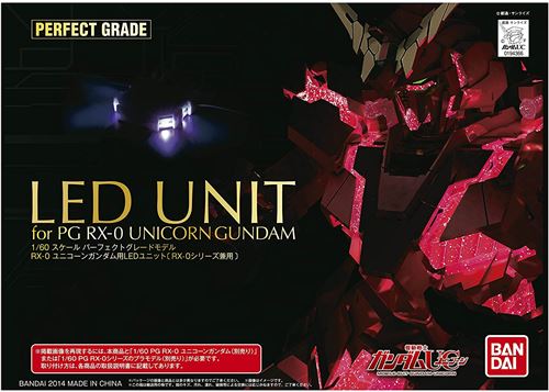 Pg 1/60 Rx-0 Led Unit For Unicorn Gundam [rx-0 Series Compatible] (mobile Suit Gundam Uc) État correct - Bandai reconditionné disponible sur Fnac