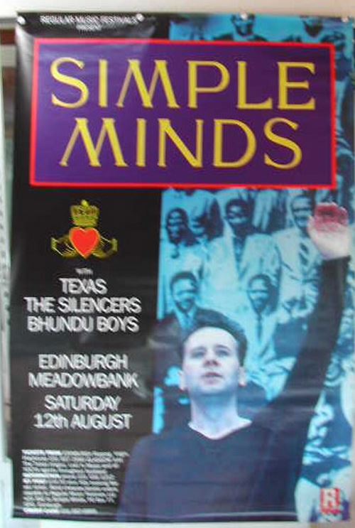 Simple Minds - 101x154 cm - AFFICHE / POSTER État correct - N/A reconditionné disponible sur Fnac