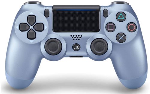 Manette sans fil Sony DualShock 4 Bleu Titane pour PlayStation 4 État correct - N/A reconditionné disponible sur Fnac