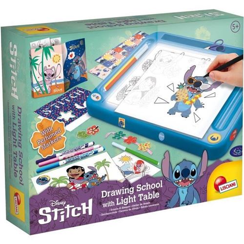 Kit de dessin Stitch - Table lumineuse - modèles, Feutres État correct - N/A reconditionné disponible sur Fnac