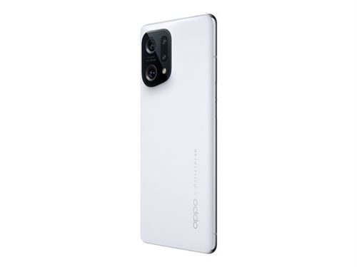 OPPO Find X5 - 5G smartphone - double SIM - RAM 8 Go / Mémoire interne 256 Go - écran OEL - 6.5"" - 2400 x 1080 pixels (120 Hz) - 3 x caméras arrière 50 MP, 50 MP, 13 MP - front camera 32 MP - blanc État correct - N/A reconditionné disponible sur Fnac