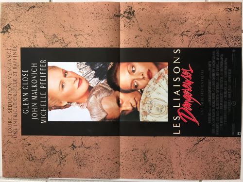 Les Liaisons Dangereuses AFFICHE CINEMA ORIGINALE État correct - N/A reconditionné disponible sur Fnac