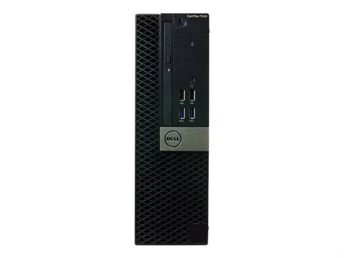 Dell OptiPlex 7040 - SFF Core i5 6500 / jusqu'à 3.6 GHz - vPro - RAM 8 Go - SSD 256 Go - graveur de DVD - HD Graphics 530 - Gigabit Ethernet - Win 7 Pro 64 bits (comprend Licence Windows 10 Pro 64 bits) - moniteur : aucun - noir - BTS État correct - Dell reconditionné disponible sur Fnac