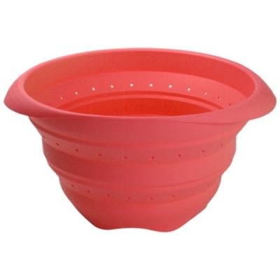 LÉKUÉ PASSOIRE PLIABLE SILICONE PLATINE- 23 CM ROUGE TOOLS État correct - N/A reconditionné disponible sur Fnac