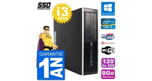 Acheter Pc hp compaq pro 6300 sff intel i3-3220 ram 8go ssd 120go windows 10 wifi État correct - 179,00 € Pc hp compaq pro 6300 sff intel i3-3220 ram 8go ssd 120go windows 10 wifi État correct - N/A reconditionné disponible sur Fnac
