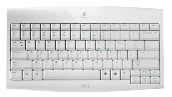 Clavier sans fil Logitech pour Wii État correct - Logitech reconditionné disponible sur Fnac