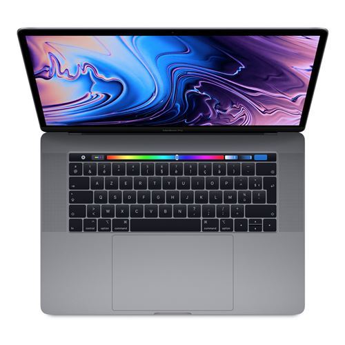 Apple MacBook Pro 15.4'' Touch Bar 512 Go SSD 32 Go RAM Intel Core i9 hexacœur à 2.9 GHz Gris sidéral Sur-mesure 2018 État correct - Apple reconditionné disponible sur Fnac
