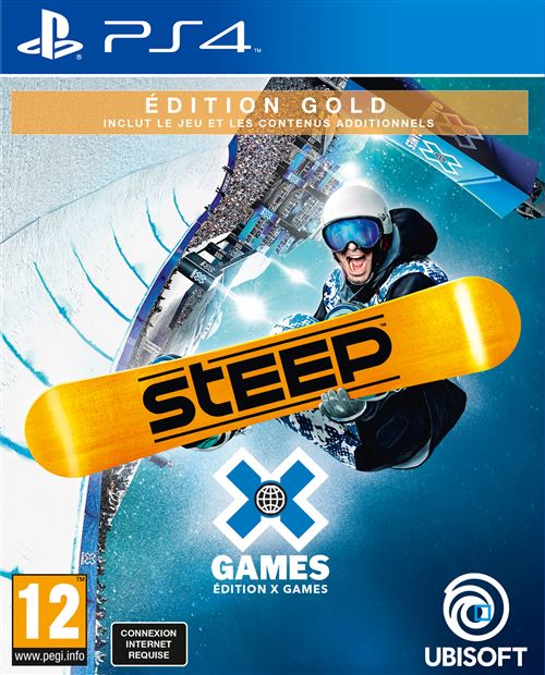 Steep X-Games Edition Gold PS4 État correct - Ubisoft reconditionné disponible sur Fnac
