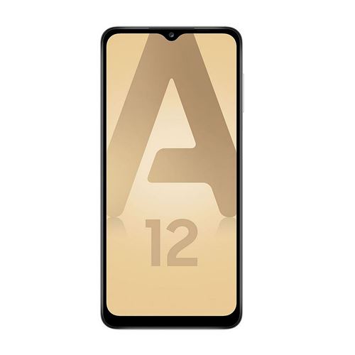 Samsung Galaxy A12 - 4G smartphone - double SIM - RAM 4 Go / Mémoire interne 64 Go - microSD slot - Écran LCD - 6.5"" - 1600 x 720 pixels - 4x caméras arrière 48 MP, 5 MP, 2 MP, 2 MP - front camera 8 MP - blanc État correct - Samsung reconditionné disponible sur Fnac