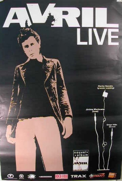 Avril Live - 80x120 cm - AFFICHE / POSTER État correct - N/A reconditionné disponible sur Fnac