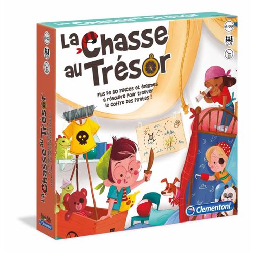 Jeu de société Clementoni La chasse au trésor État correct - Clementoni reconditionné disponible sur Fnac