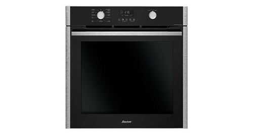 Chaleur tournante, 68 L, program. electr. 2 manettes, LCD blanc, Classe A, 10 positions de cuisson dont 3 vapeurs et pain, Guide saveur 12 recettes, contre porte plein verre demontable, Porte froide, 2 modes pyro dont pyro Eco, Fermeture douce État correct - N/A reconditionné disponible sur Fnac