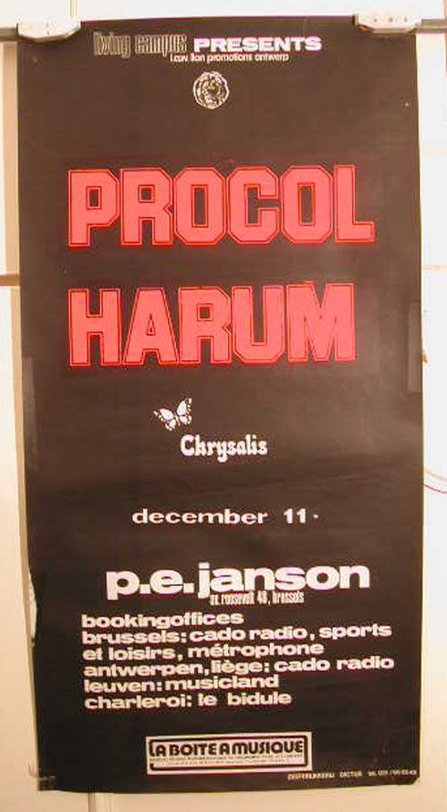 Acheter Procol Harum - 35x68 cm - AFFICHE / POSTER État correct - 17,99 € Procol Harum - 35x68 cm - AFFICHE / POSTER État correct - N/A reconditionné disponible sur Fnac