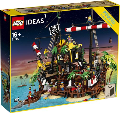 LEGO® Ideas 21322 Les pirates de la baie de Barracuda État correct - LEGO Ideas reconditionné disponible sur Fnac