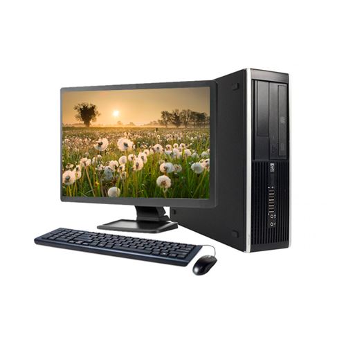 Unité centrale HP 6000 SFF - Core 2 Duo - RAM 4Go - HDD 250Go - Windows 7 - Ecran 19 - Reconditionné État correct - N/A reconditionné disponible sur Fnac
