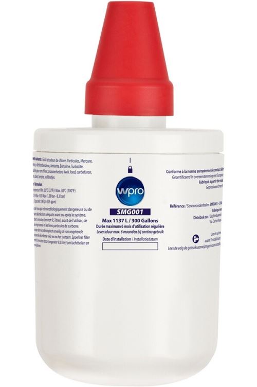 Acheter Filtre à eau Wpro SMG001 État correct - 28,99 € Filtre à eau Wpro SMG001 État correct - Wpro reconditionné disponible sur Fnac
