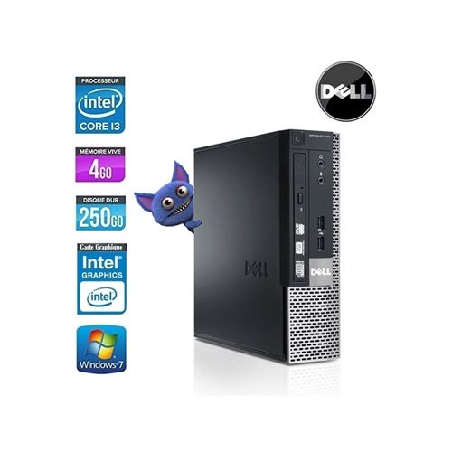 PC dell optiplex 3010 desktop core i3 3240 État correct - N/A reconditionné disponible sur Fnac