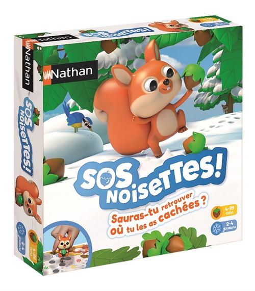 Acheter Jeu de société Nathan SOS Noisettes État correct - 13,00 € Jeu de société Nathan SOS Noisettes État correct - N/A reconditionné disponible sur Fnac