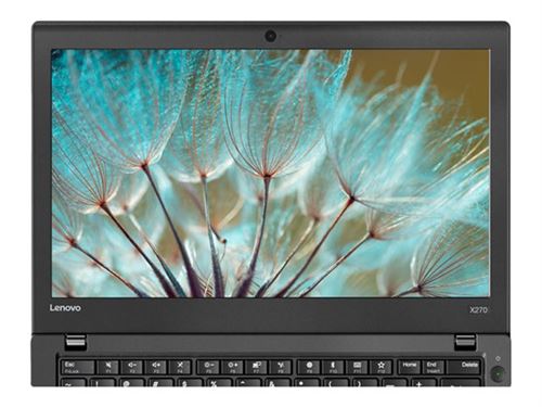 Lenovo ThinkPad X270 20HM - Intel Core i3 - 7100U - Win 10 Pro 64 bits - HD Graphics 620 - 8 Go RAM - 256 Go SSD TCG Opal Encryption 2, NVMe - 12.5"" TN 1366 x 768 (HD) - Gigabit Ethernet - Wi-Fi 5 - noir État correct - Lenovo reconditionné disponible sur Fnac