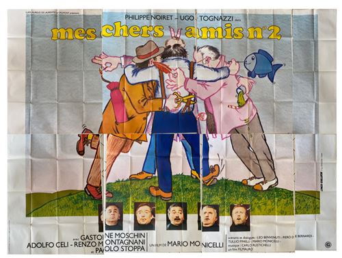 Acheter Affiche de Cinéma Originale - Mes Chers Amis 2 - Philippe Noiret - en 8 parties - 400x300cm État correct - 29,99 € Affiche de Cinéma Originale - Mes Chers Amis 2 - Philippe Noiret - en 8 parties - 400x300cm État correct - N/A reconditionné disponible sur Fnac