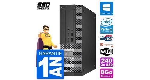 Pc dell optiplex 7020 sff intel g3220 ram 8go ssd 240go windows 10 wifi État correct - N/A reconditionné disponible sur Fnac