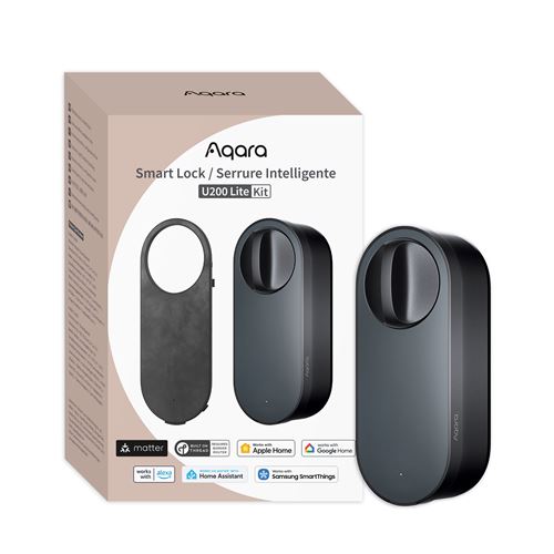 Serrure connectée AQara U200 Lite Noir État correct - Aqara reconditionné disponible sur Fnac