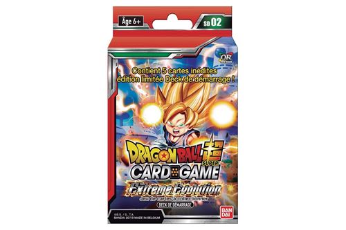 Deck de démarrage Dragon Ball Super Extrême évolution Bandai État correct - Bandai reconditionné disponible sur Fnac