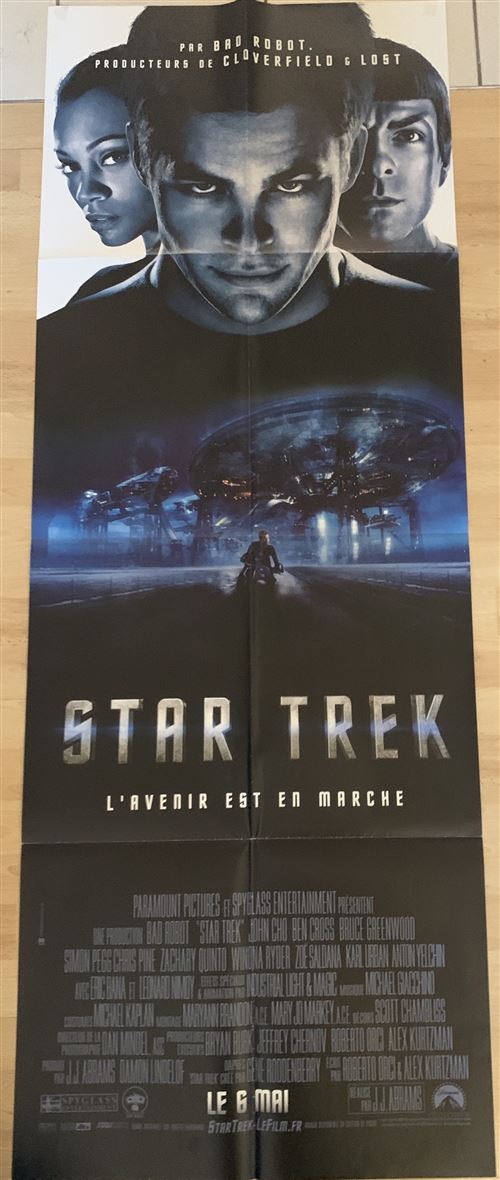 Affiche de Cinéma Originale - Star Trek - Chris Pine - 60x160cm État correct - N/A reconditionné disponible sur Fnac
