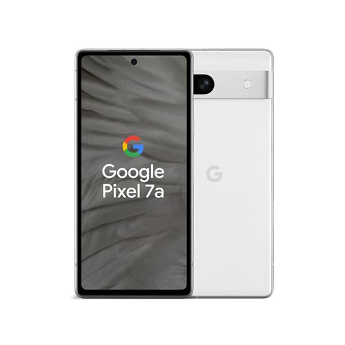 Acheter Smartphone Google Pixel 7a 6.1"" 5G Double SIM 128 Go Blanc Neige État correct - 188,00 € Smartphone Google Pixel 7a 6.1"" 5G Double SIM 128 Go Blanc Neige État correct - Google reconditionné disponible sur Fnac