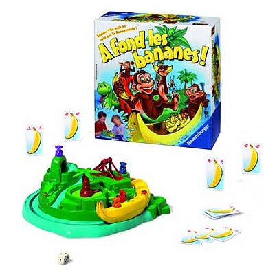 Acheter A fond les bananes ! État correct - 13,00 € A fond les bananes ! État correct - Ravensburger reconditionné disponible sur Fnac