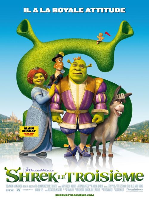Shrek le Troisième AFFICHE CINEMA ORIGINALE État correct - N/A reconditionné disponible sur Fnac