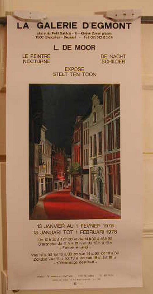 La Galerie D'Egmont - 21x43 cm - AFFICHE / POSTER État correct - N/A reconditionné disponible sur Fnac
