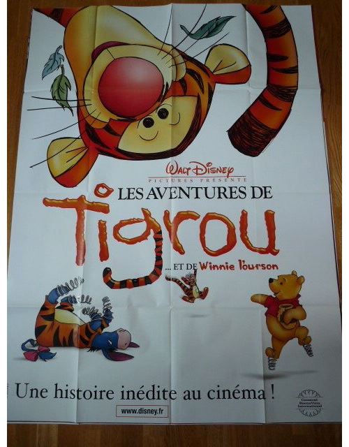 Tigrou AFFICHE CINEMA ORIGINALE État correct - N/A reconditionné disponible sur Fnac