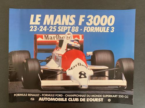 Acheter 24H du Mans - Septembre 88 / Renault - AFFICHE État correct - 29,99 € 24H du Mans - Septembre 88 / Renault - AFFICHE État correct - N/A reconditionné disponible sur Fnac