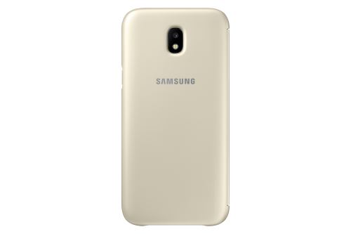 Etui Samsung Flip Wallet Or pour Galaxy J5 2017 État correct - Samsung reconditionné disponible sur Fnac