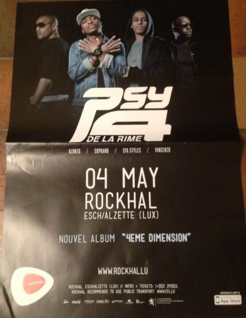 PSY 4 DE LA RIME - 50x80 cm - AFFICHE / POSTER État correct - N/A reconditionné disponible sur Fnac
