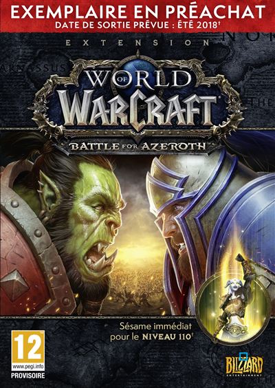 Acheter World of Warcraft Battle for Azeroth PC Boîte de pré-achat État correct - 31,99 € World of Warcraft Battle for Azeroth PC Boîte de pré-achat État correct - Activision Blizzard reconditionné disponible sur Fnac