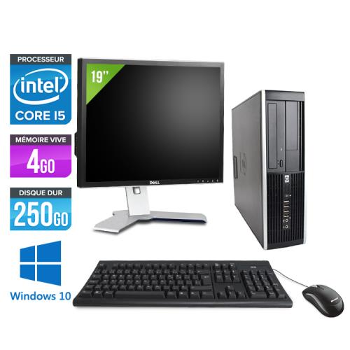 Acheter Ordinateur HP Elite 8100 SFF + Ecran 19'' - Noir - Intel Core i5-650 / 3.2 GHz - RAM 4 Go - HDD 250 Go - DVDRW - Gigabit Ethernet - Windows 10 Professionnel État correct - 209,00 € Ordinateur HP Elite 8100 SFF + Ecran 19'' - Noir - Intel Core i5-650 / 3.2 GHz - RAM 4 Go - HDD 250 Go - DVDRW - Gigabit Ethernet - Windows 10 Professionnel État correct - Hewlett-Packard reconditionné disponible sur Fnac