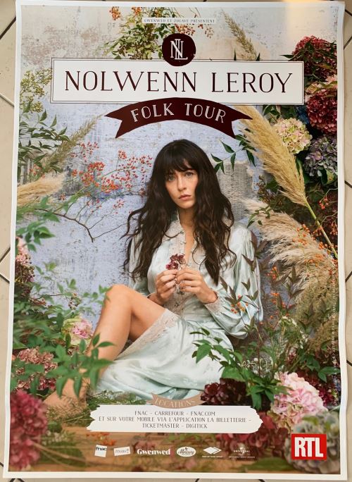 Nolwenn LEROY - Folk Tour - AFFICHE État correct - N/A reconditionné disponible sur Fnac