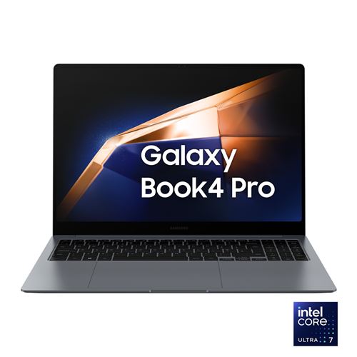Samsung Galaxy Book4 Pro Intel Core Ultra 7 155H Ordinateur portable 40,6 cm (16"") Écran tactile 3K 16 Go LPDDR5x-SDRAM 512 Go SSD Wi-Fi 6E (802.11ax) Windows 11 Home Gris État correct - N/A reconditionné disponible sur Fnac