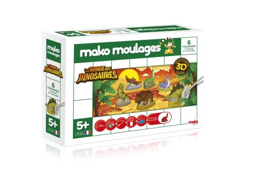 Moulages Dinosaures Mako 6 Moules État correct - N/A reconditionné disponible sur Fnac